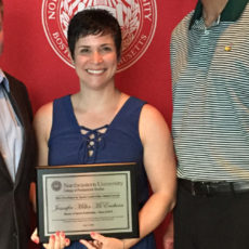 Miller-McEachern Presented With Excellence in Sports Leadership Award