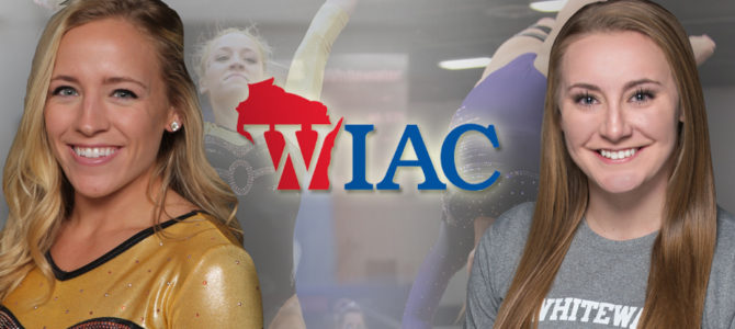 Kopp and Rehberg Pick Up WIAC Gymnast of the Week Honors