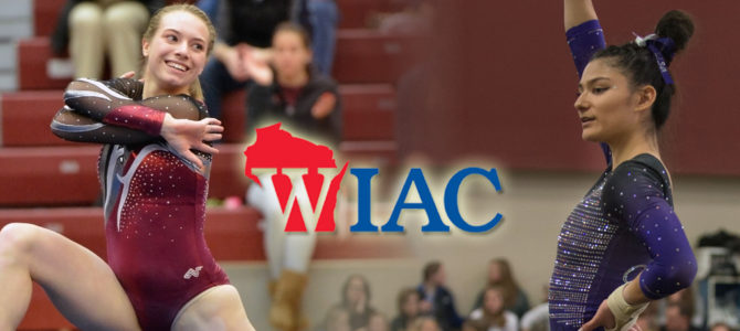 O’Donnell and Enright Tabbed WIAC Gymnasts of the Week