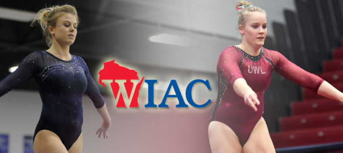 Terry and Ahrens Collect WIAC Gymnast of the Week Honors
