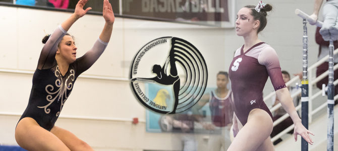 Mager and Clemens Earn Final NCGA East Gymnast of the Week Honors of the Season