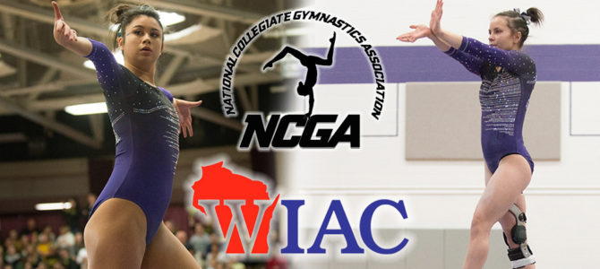 Hutton-Lau and Wilson Sweep WIAC Gymnast of the Week Honors for UW-Whitewater