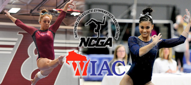 WIAC Selects Blixt and Bugge for Gymnast of the Week Honors